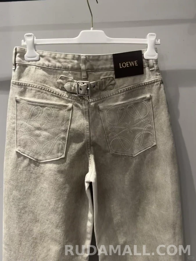 로에베 로에베 아나그램 워싱 데님 팬츠 상세 이미지