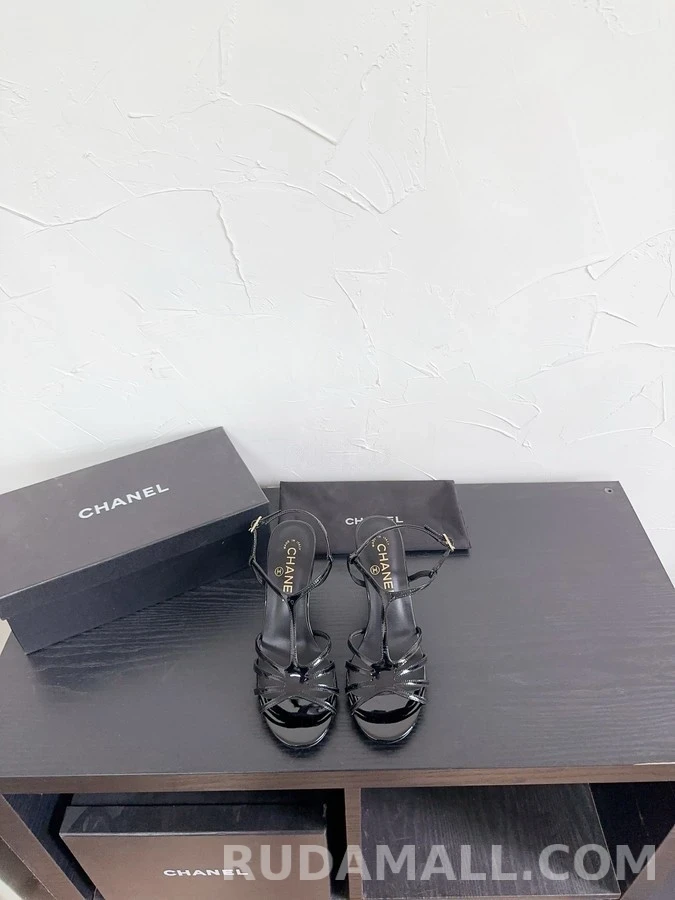 샤넬 샤넬 진주 힐 스트랩 샌들 상세 이미지