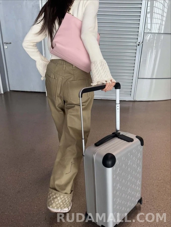 루이비통 루이비통 모노그램 롤업 와이드 데님 팬츠 상세 이미지
