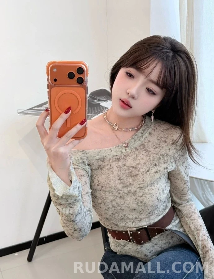 샤넬 샤넬 컬러 비즈 더블C 펜던트 목걸이 상세 이미지