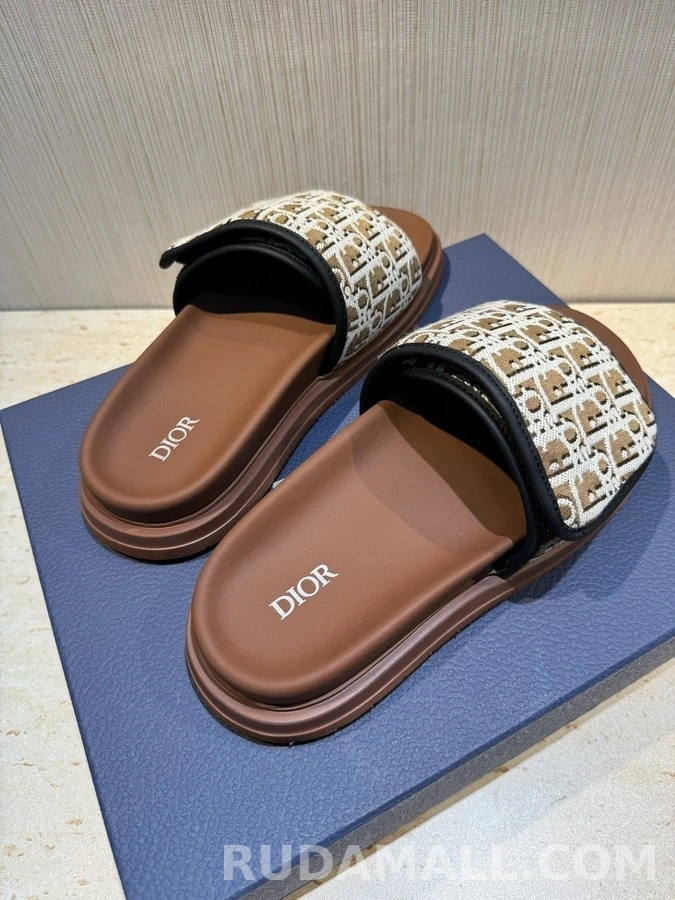 디올 디올 오블리크 패턴 스트랩 샌들 상세 이미지