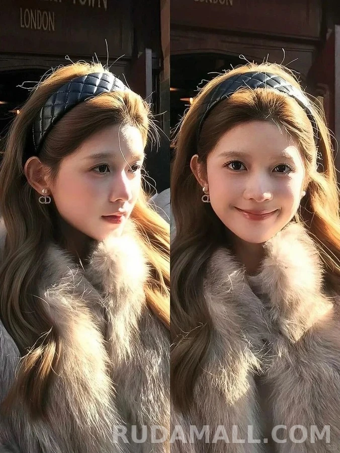 샤넬 샤넬 퀼팅 더블C 헤어밴드 상세 이미지