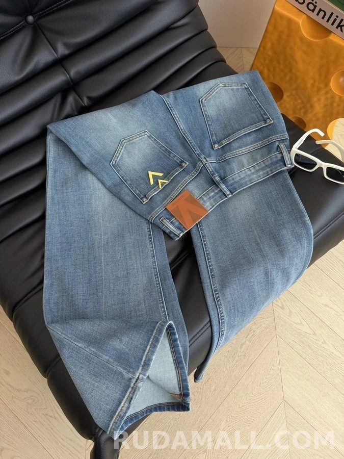 발렌티노 발렌티노 더블 V 로고 데님 팬츠 상세 이미지