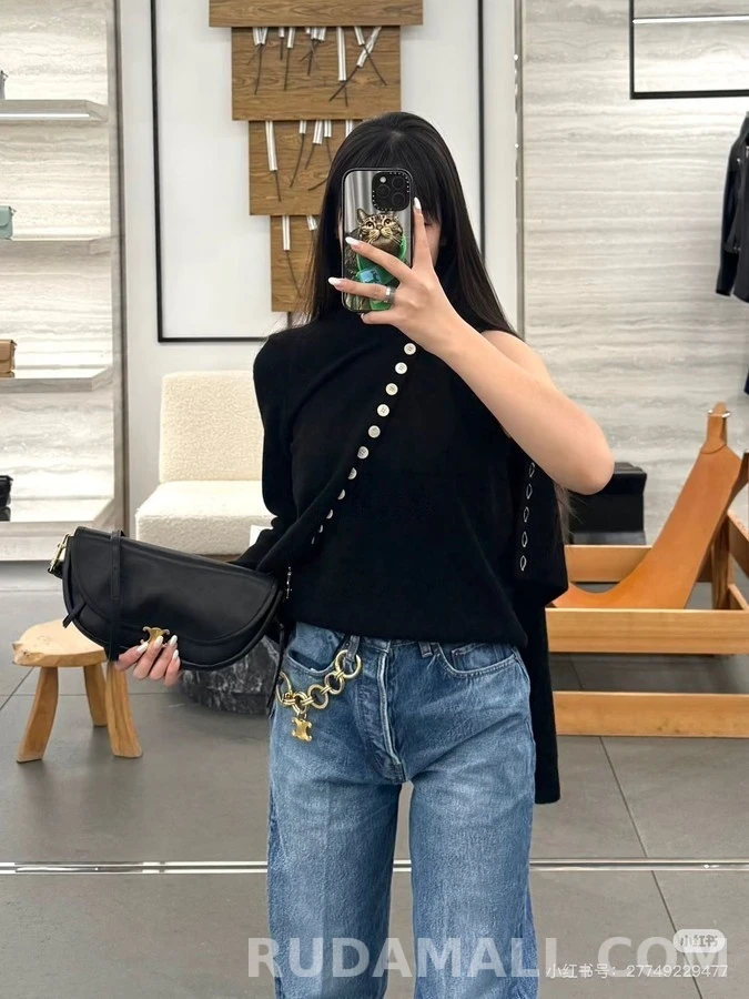 셀린느 셀린느 트리옹프 체인 데님 팬츠 상세 이미지
