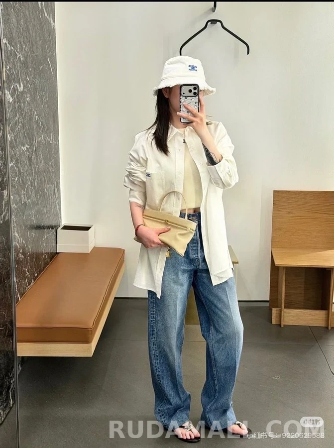 셀린느 셀린느 트리옹프 체인 데님 팬츠 상세 이미지