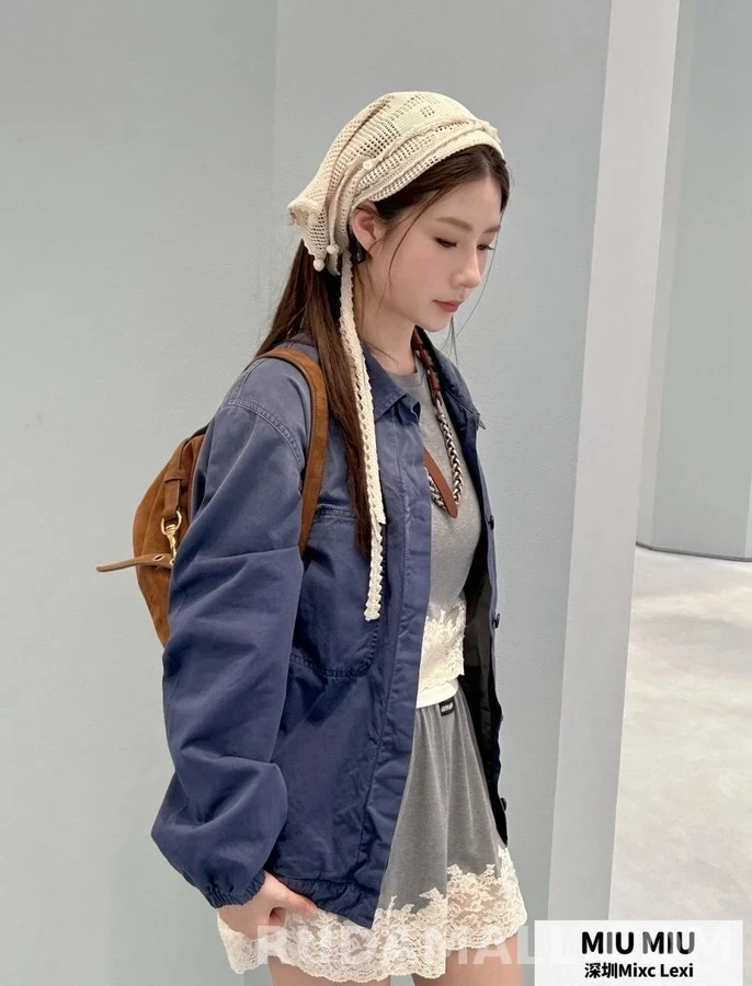 미우미우 미우미우 레이스 스커트 상세 이미지