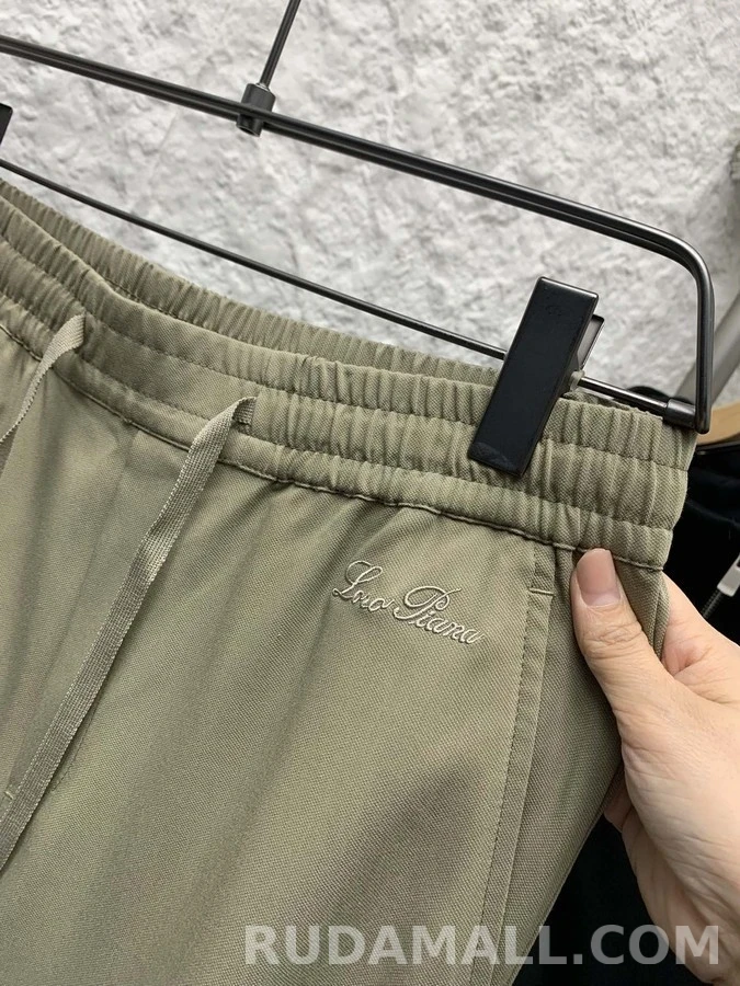 로로피아나 로로피아나 드로스트링 캐주얼 팬츠 상세 이미지
