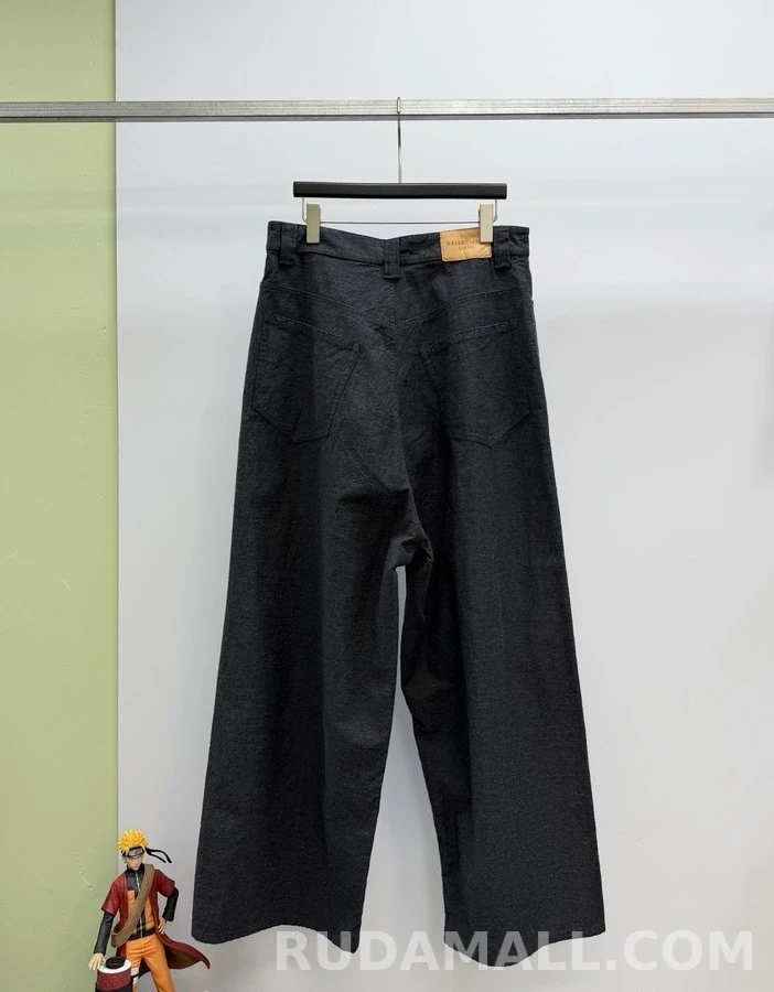 발렌시아가 발렌시아가 루즈핏 와이드 팬츠 상세 이미지