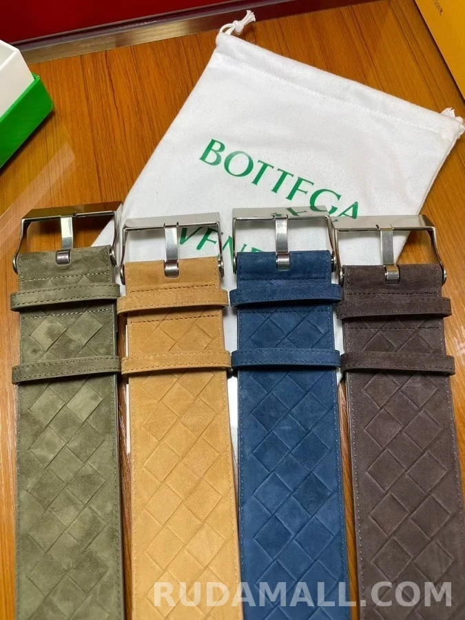 보테가베네타 보테가 베네타 위빙 스웨이드 벨트 상세 이미지
