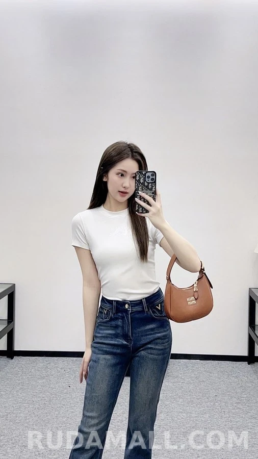 발렌티노 발렌티노 마이크로 플레어 데님 팬츠 상세 이미지