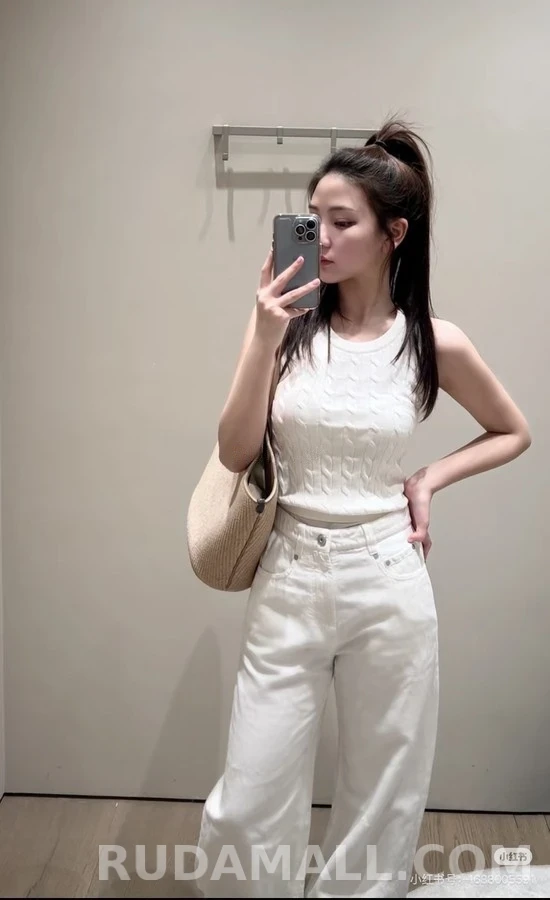 브루넬로 쿠치넬리 브루넬로 쿠치넬리 화이트 올드머니 스트레이트 데님 팬츠 상세 이미지