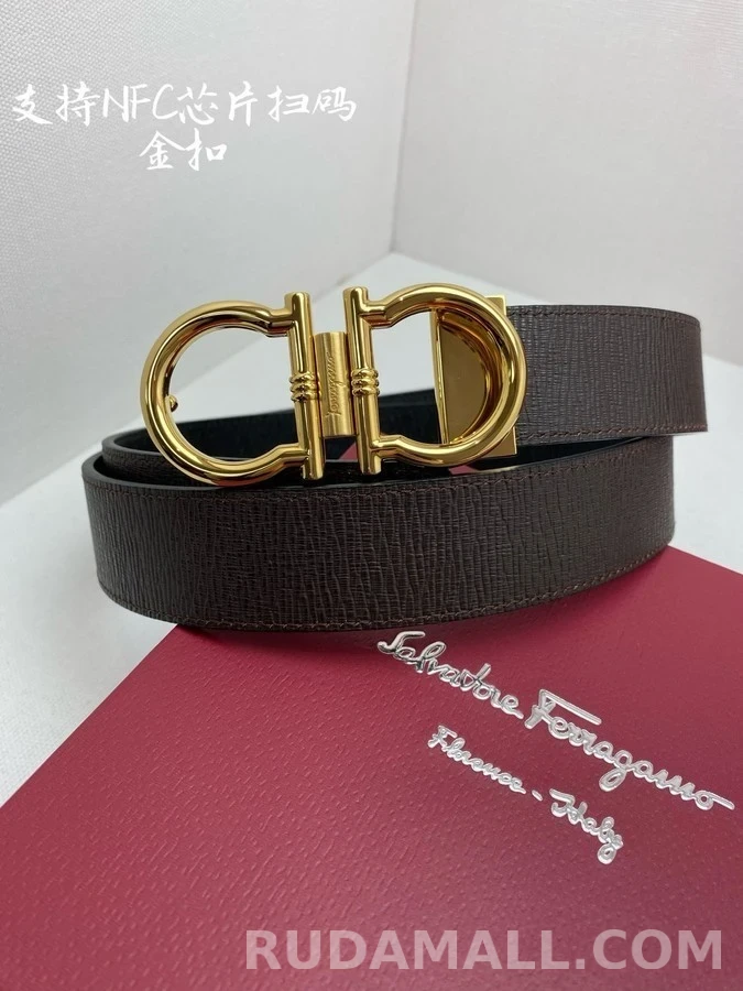 페라가모 페라가모 간치니 리버시블 벨트 상세 이미지