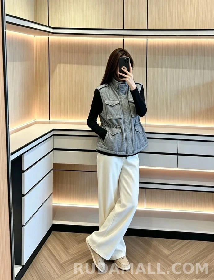 브루넬로 쿠치넬리 브루넬로 쿠치넬리 유틸리티 다운 베스트 상세 이미지