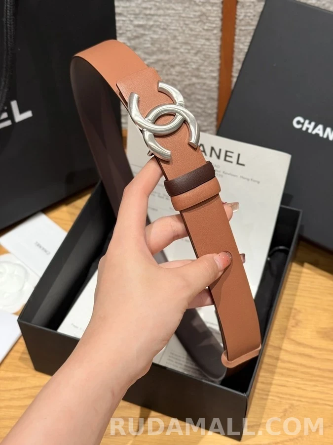 샤넬 샤넬 리버서블 로고 벨트 상세 이미지