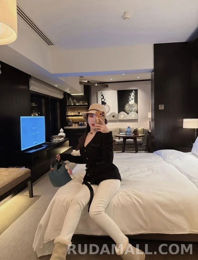 샤넬 샤넬 투톤 스웨이드 양모 설원 부츠 상세 이미지