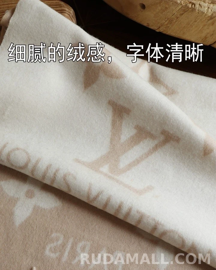 루이비통 루이비통 모노그램 캐시미어 스카프 상세 이미지
