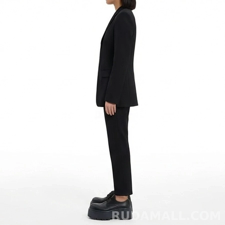 발렌시아가 발렌시아가 2026 남성 빈티지 워싱 블랙 소가죽 8cm 통굽 BB 로고 더비 슈즈 상세 이미지