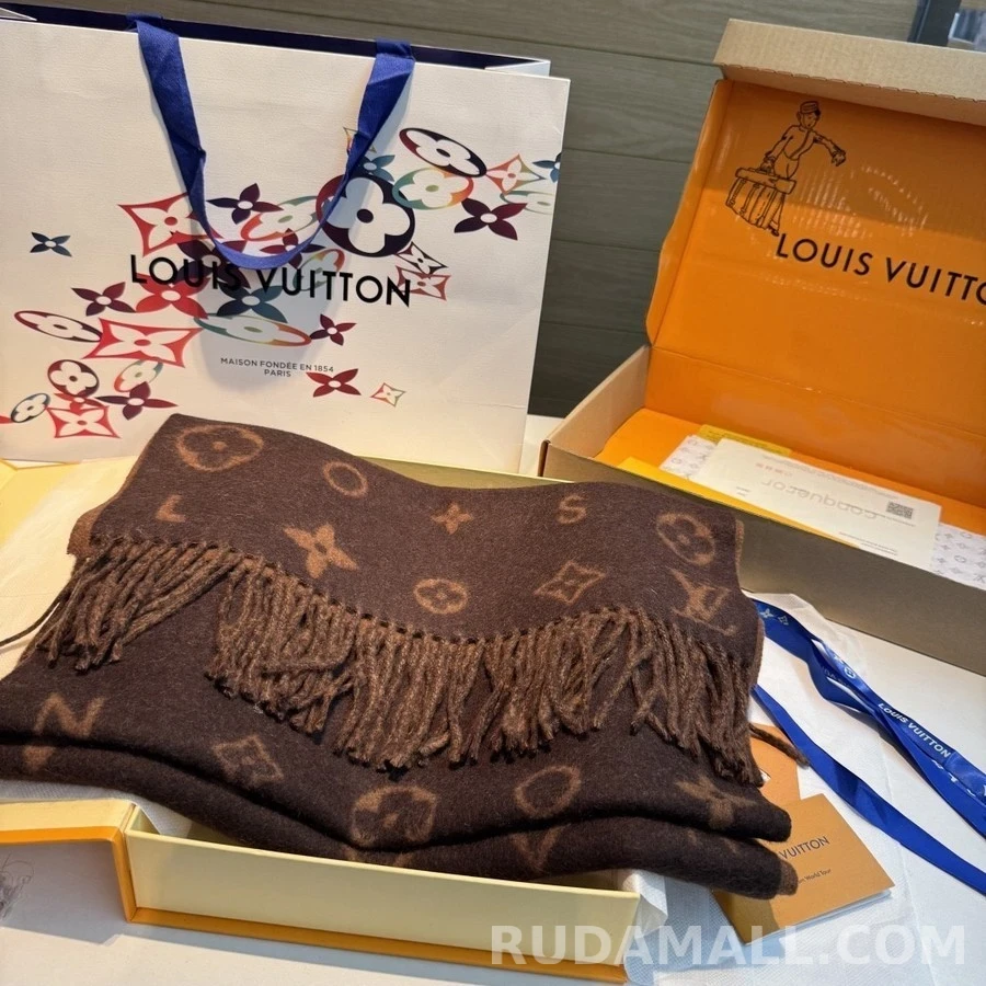 루이비통 루이비통 모노그램 레이캬비크 2.0 머플러 상세 이미지