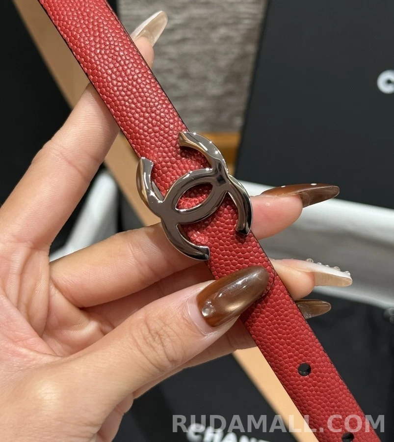 샤넬 샤넬 더블 C 로고 벨트 상세 이미지
