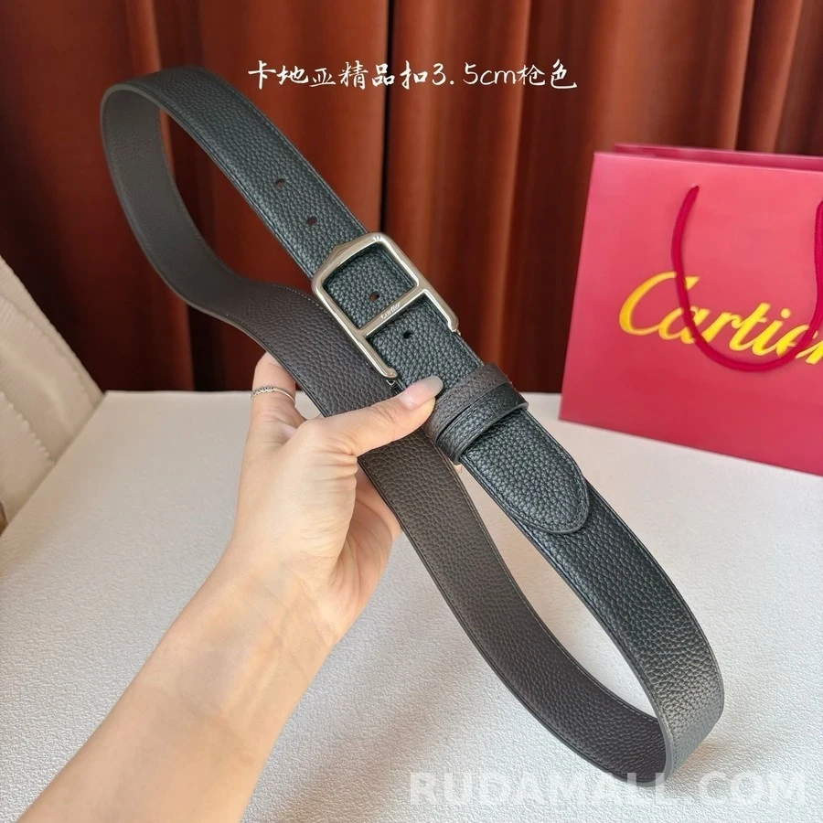 까르띠에 까르띠에 더블 C 버클 가죽 벨트 상세 이미지