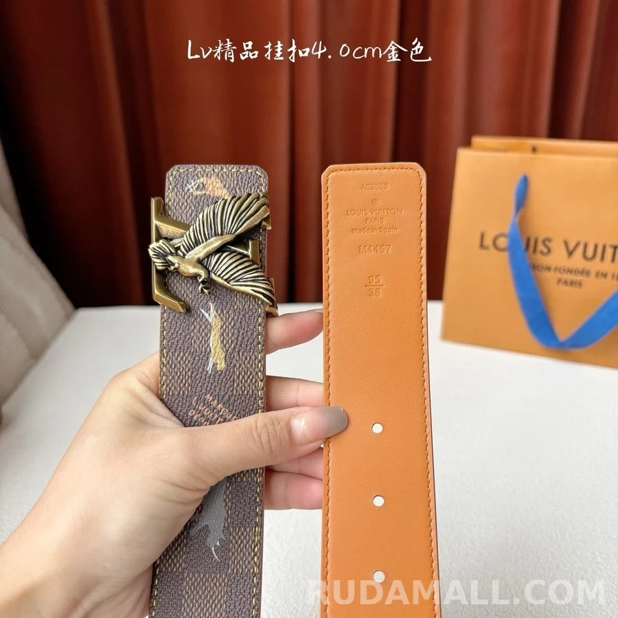 루이비통 루이비통 다미에 사파리 이글 버클 벨트 상세 이미지