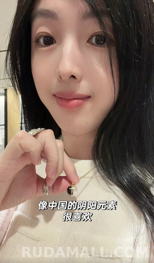 샤넬 샤넬 블랙앤화이트 컬러블록 진주 목걸이 상세 이미지