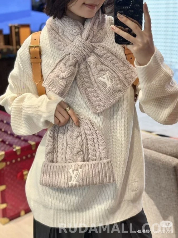 루이비통 루이비통 미니 케이블 머플러 상세 이미지