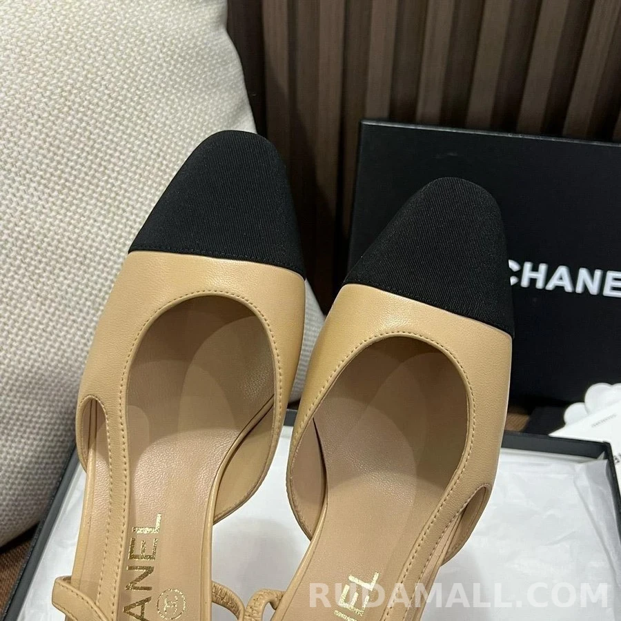 샤넬 샤넬 고트스킨 그로그랭 슬링 상세 이미지