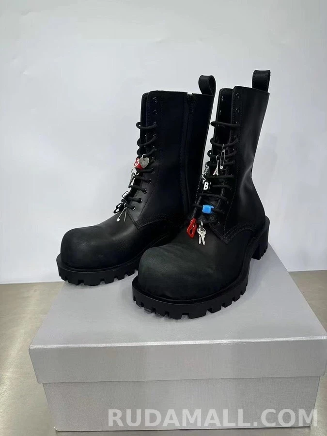 발렌시아가 발렌시아가 허머 레이스업 부티 상세 이미지