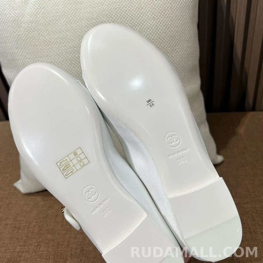 샤넬 샤넬 코튼 실크 메리 제인 상세 이미지