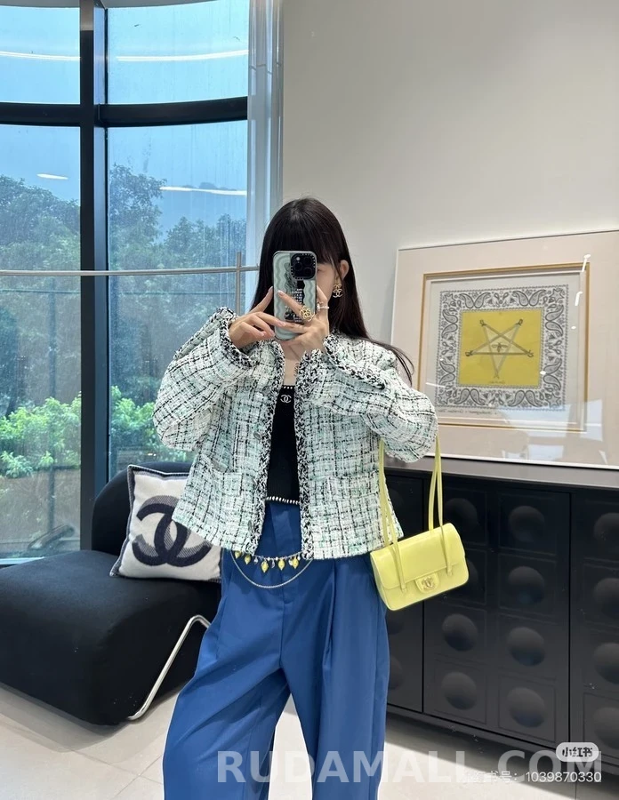 샤넬 샤넬 트위드 크롭 자켓 상세 이미지