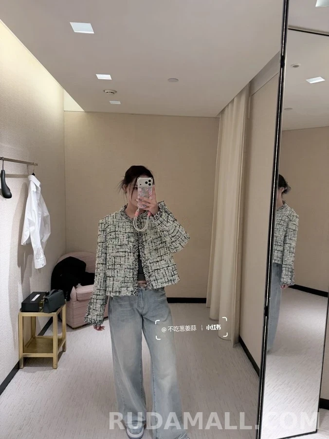 샤넬 샤넬 트위드 크롭 자켓 상세 이미지