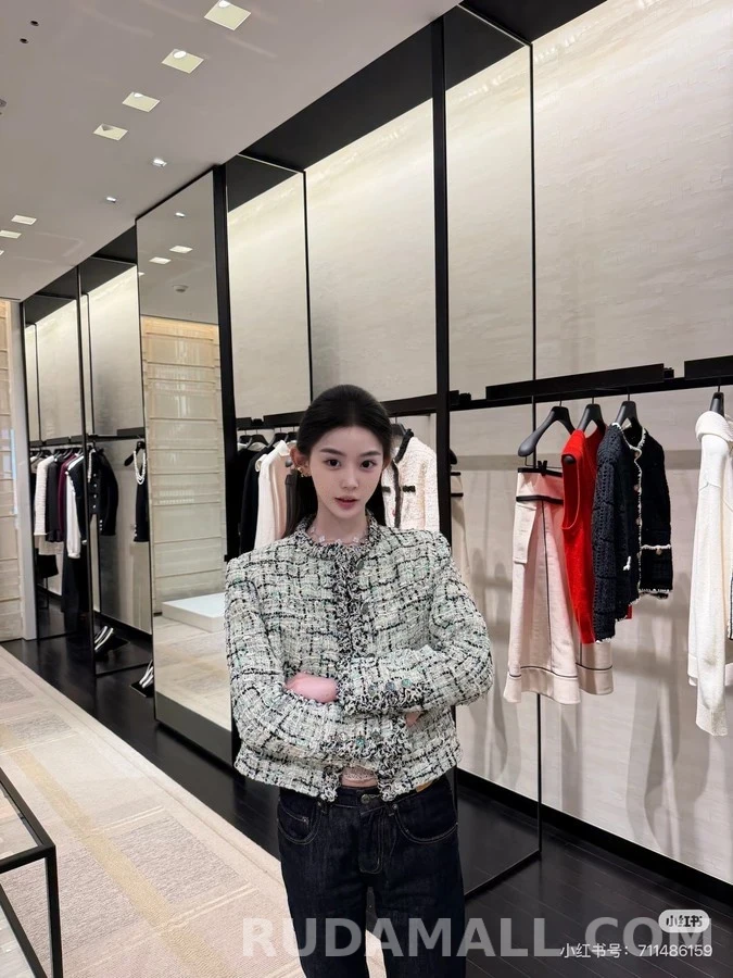 샤넬 샤넬 트위드 크롭 자켓 상세 이미지