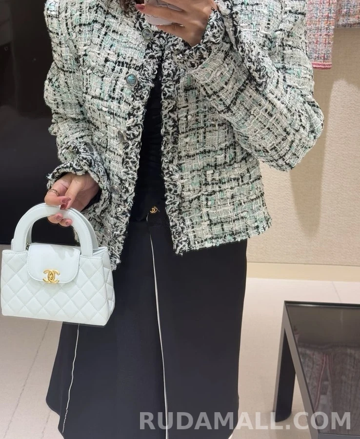 샤넬 샤넬 트위드 크롭 자켓 상세 이미지