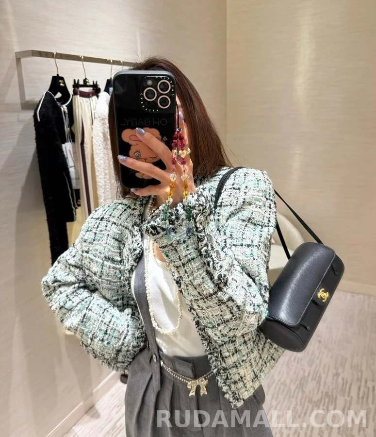 샤넬 샤넬 트위드 크롭 자켓 상세 이미지