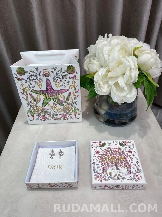 디올 디올 쁘띠 CD 럭키 참 귀걸이 상세 이미지