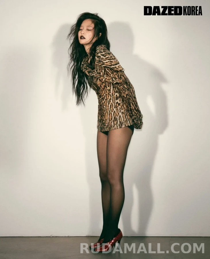 샤넬 샤넬 레오파드 자카드 재킷 상세 이미지