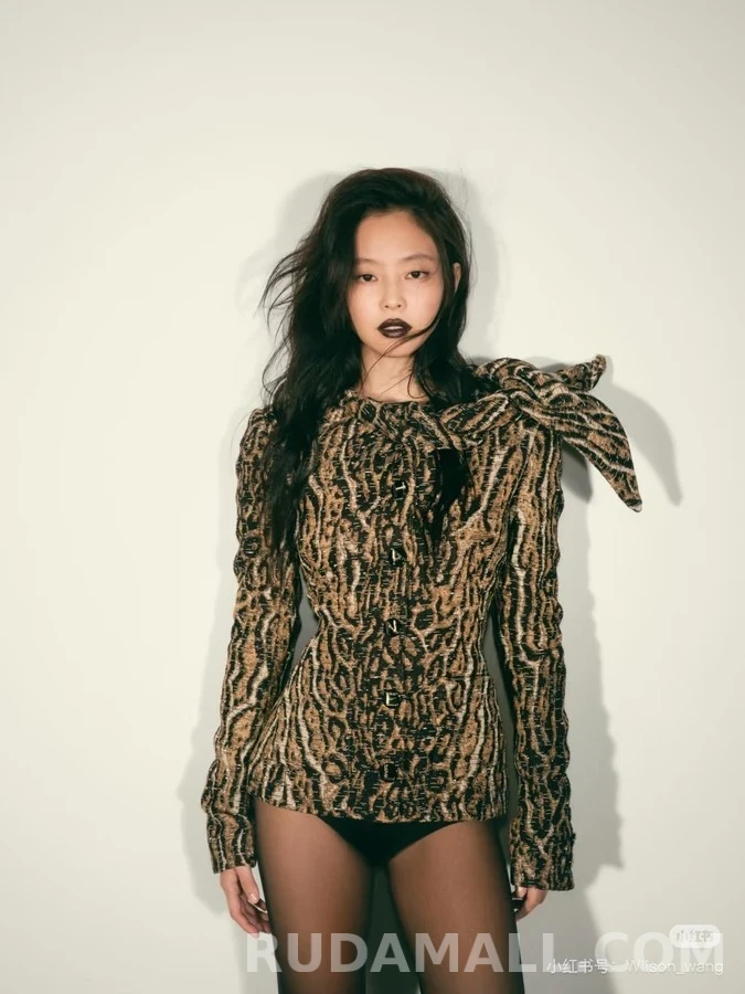 샤넬 샤넬 레오파드 자카드 재킷 상세 이미지