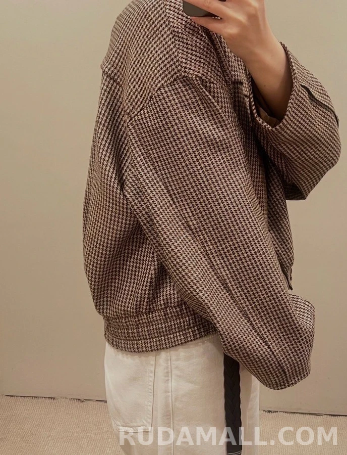 브루넬로 쿠치넬리 브루넬로 쿠치넬리 천조개 스탠드넥 울 자켓 상세 이미지