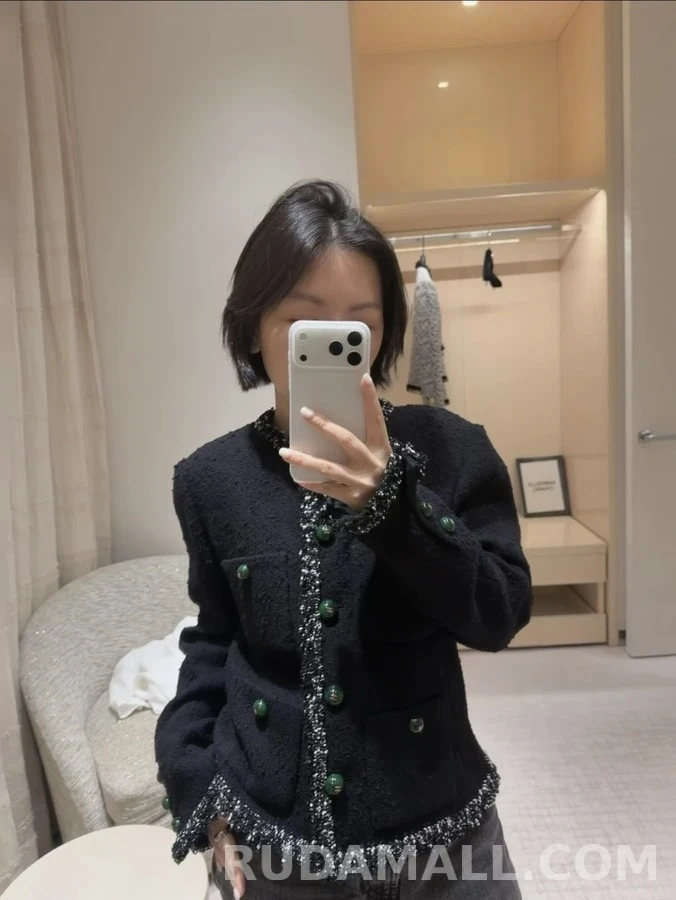 샤넬 샤넬 트위드 버튼 자켓 상세 이미지