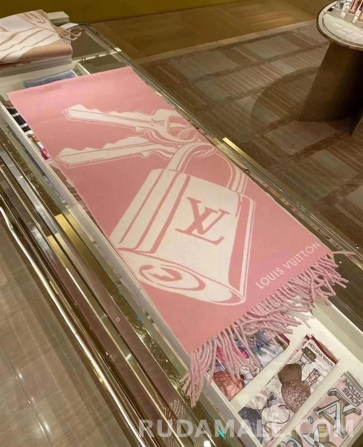 루이비통 루이비통 락앤드 키 스카프 상세 이미지