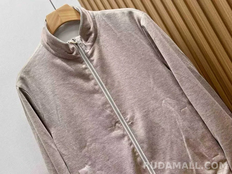브루넬로 쿠치넬리 브루넬로 쿠치넬리 더블페이스 스탠드넥 자켓 상세 이미지