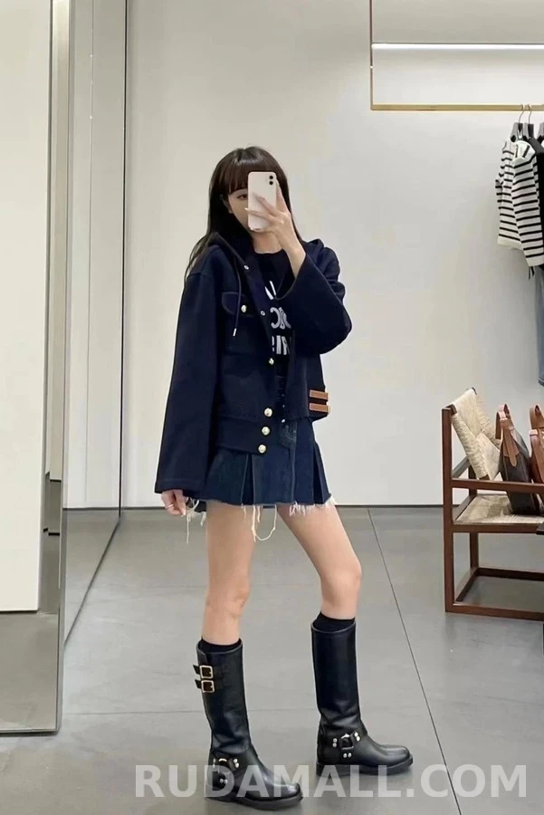 셀린느 셀린느 하네스 바이커 하이 부츠 상세 이미지