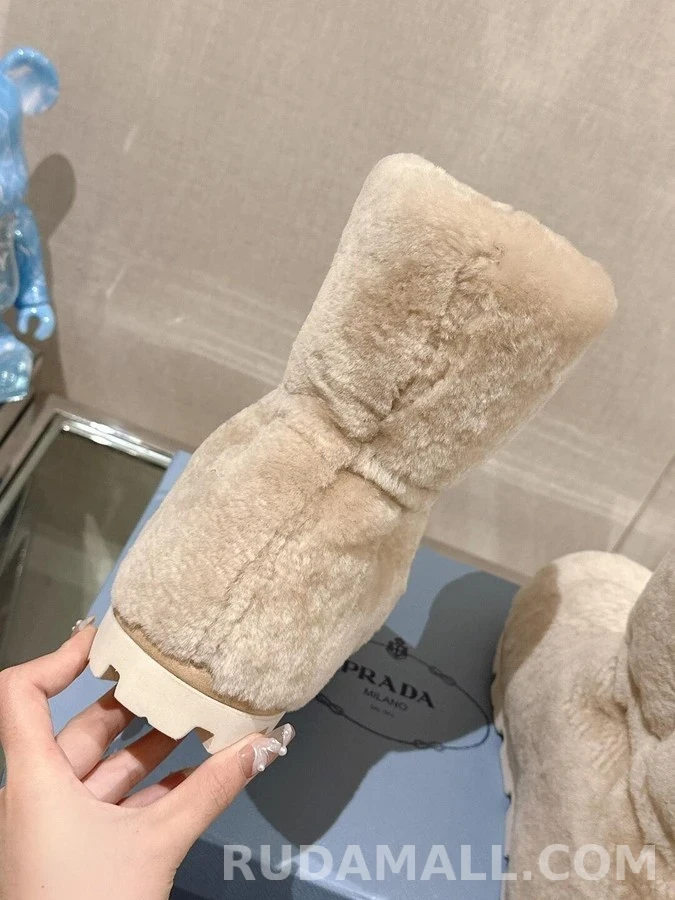 프라다 프라다 시어링 부티 상세 이미지