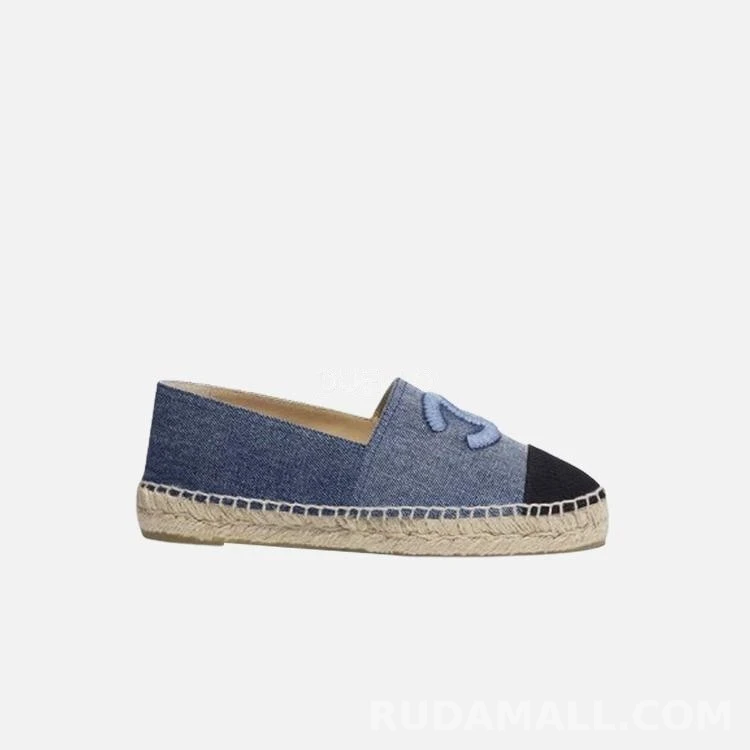 샤넬 샤넬 CC Espadrille 데님 상세 이미지