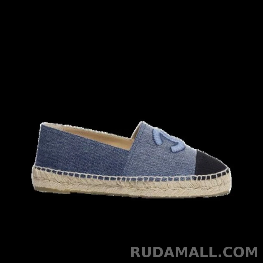 샤넬 샤넬 CC Espadrille 데님 상세 이미지