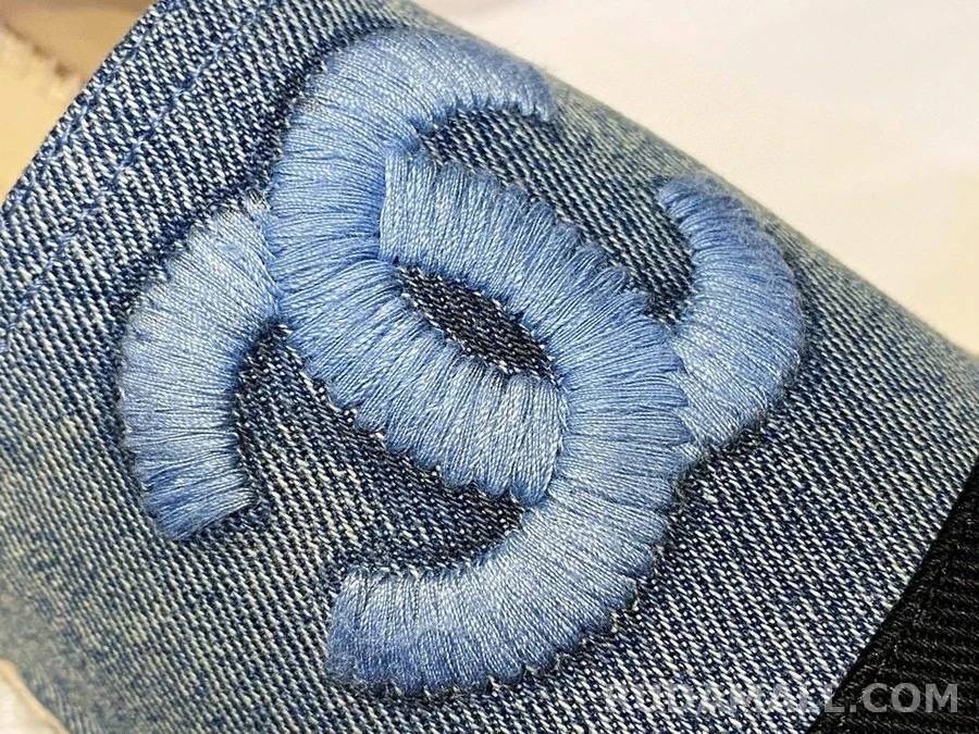 샤넬 샤넬 CC Espadrille 데님 상세 이미지