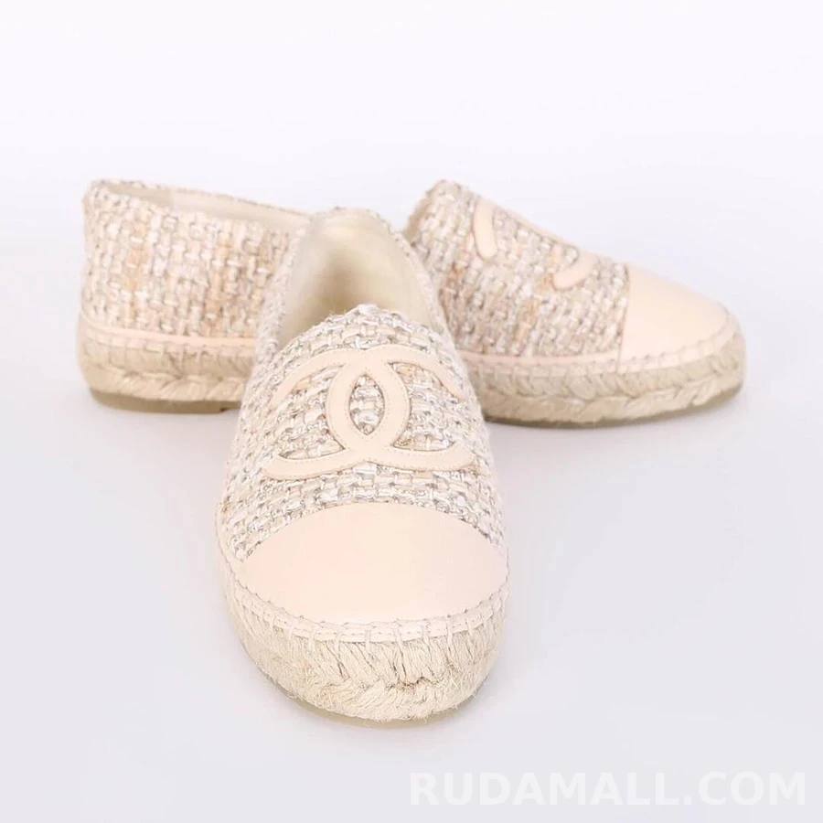 샤넬 샤넬 트위드 CC Espadrille 상세 이미지