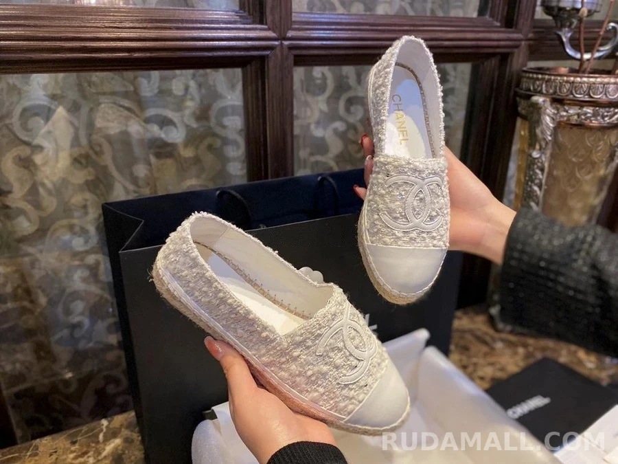 샤넬 샤넬 트위드 CC Espadrille 상세 이미지