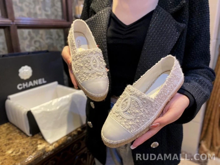 샤넬 샤넬 트위드 CC Espadrille 상세 이미지